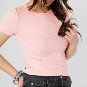 Free People Intimately Ribbed Fitted Tee